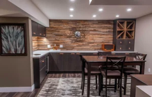 Basement Bar and Entertainment Room