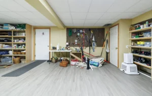 Basement Storage Solution