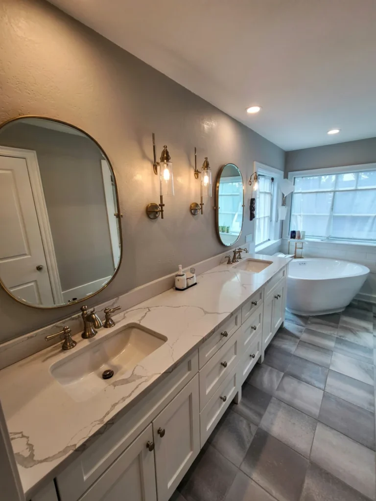 After bathroom